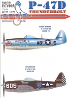EagleCals EC#48-105 - P-47D Thunderbolt (Daddy Rabbit...)
