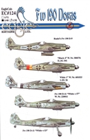 EagleCals EC#48-124 - Fw 190 Doras (Rudel...)