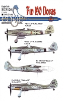 EagleCals EC#48-126 - Fw 190 Doras (Brown 4...)