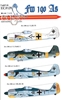 EagleCals EC#48-129 - Fw 190 As