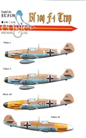 EagleCals EC#48-130 - Bf 109 F-4/Trop, Part 1