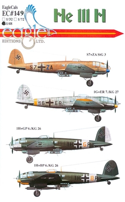 EagleCals EC#48-149 - He 111 H