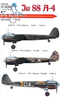 EagleCals EC#48-154 - Ju 88 A-4