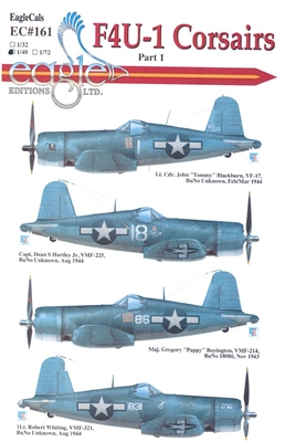 EagleCals EC#48-161 F4U-1 - Corsairs, Part 1