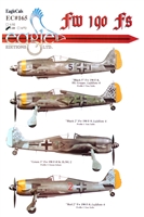 EagleCals EC#48-165 - Fw 190 Fs
