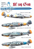 EagleCals EC#48-171 - Bf 109 G-6s