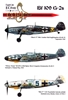 EagleCals EC#48-181 - Bf 109 G-2s