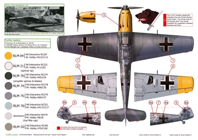 Exito Decals ED48010 - Messerschmitt Bf 109 Aces 