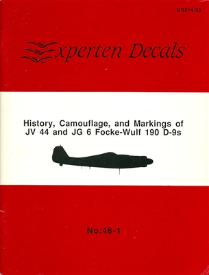 Experten ED-48-1 - History, Camouflage and Markings of Focke-Wulf 190 D-9s