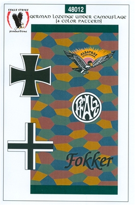 Eagle Strike 48012 - German Lozenge Under Camouflage (4 Color Pattern)