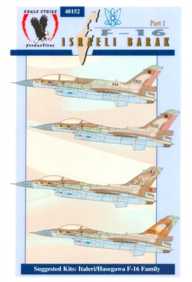Eagle Strike 48152 Israeli Barak F-16, Part 1