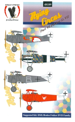 Eagle Strike 48189 - The Flying Circus, Part VI (Fokker D.VII)