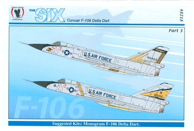 Eagle Strike 48218  - The Six Convair F-106 Delta Dart, Part 3