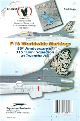 Eagle Strike 48261 - 50th Anniversary of 315 "Lion" Squadron at Twenthe AB