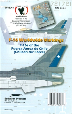 Eagle Strike 48263 - F-16s of the Fuerza Aerea de Chile (Chilean Air Force)