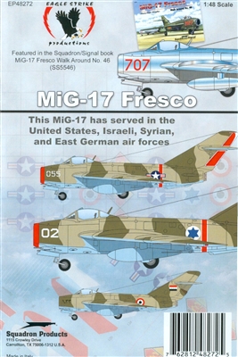 Eagle Strike 48272 - MiG-17 Fresco (US, Israeli, Syrian, E.German)