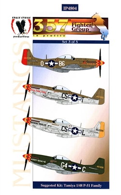 Eagle Strike IP4804 - 357th Fighter Group in Profile, Set 3 of 5