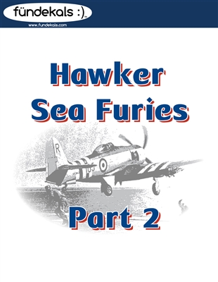 Fundekals 48-017 - Hawker Sea Furies, Part 2