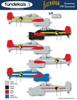 Fundekals 48-023 - Blackhawk Grumman F5F Skyrocket