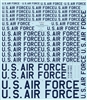 Fundekals 48-026 - U.S. Air Force Titles (1947 to Present)