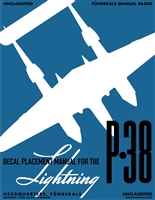 Fundekals 48-030 - P-38 E/F/G/H Lightnings