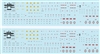 Fundekals 48-031 - P-38 F/G/H Lightnings Stencils