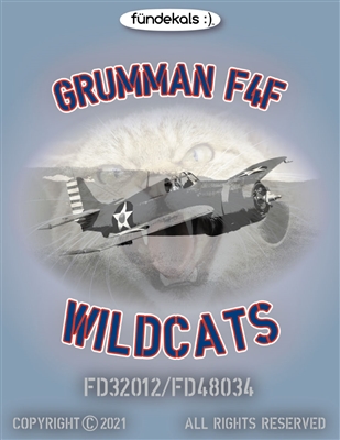 Fundekals 48-034 - Grumman F4F Wildcats