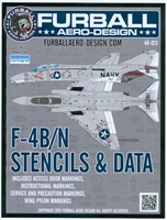 Furball 48013 - F-4B/N Stencils & Data
