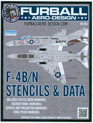 Furball 48013 - F-4B/N Stencils & Data