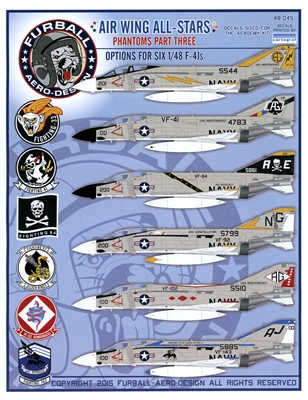 Furball 48-045 - Air Wing All-Stars Phantoms Part 3
