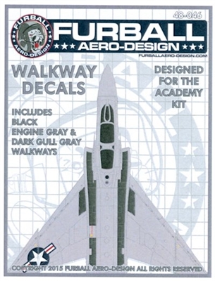 Furball 48046 - USN F-4 Phantom Walkway Decals