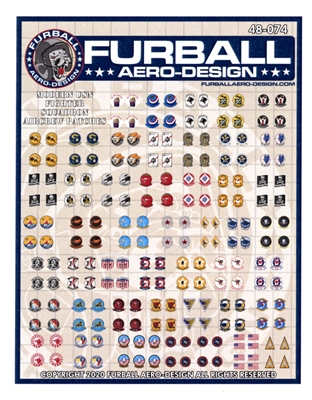 Furball 48074 - Modern US Navy Fighter Squadron Aircrew Patches