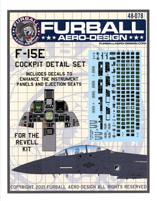 Furball 48078 - F-15E Cockpit Detail Set