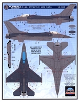 Furball 48083 - F-16 Stencil and Data