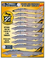 Furball F/D&S-4812 - Colors and Markings of the US Navy Tomcats, Part IV
