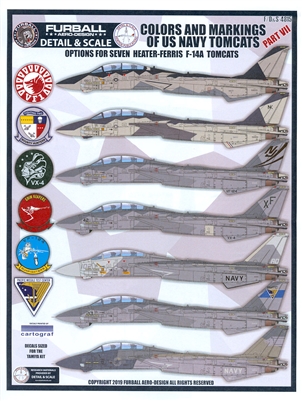 Furball F/D&S-4815 - Colors and Markings of the US Navy Tomcats, Part VII