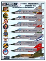 Furball F/D&S-4817 - Colors and Markings of the USAF F-102s