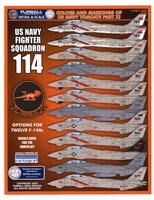 Furball F/D&S-4820 - Colors & Markings of US Navy Tomcats, Part XI