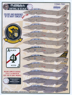 Furball DS7201 - Tomcat Colors & Markings, Part I