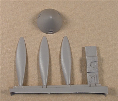 Fusion 4803 - MiG-3 Propeller and Spinner Set