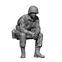 H3 Models 35005 - WW2 US Paratrooper, Seated