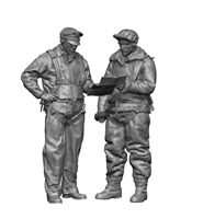 H3 Models 48001 - USAAF Bomber Pilot & Crew