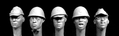 Hornet Heads HAH01 - Japanese Heads WWII