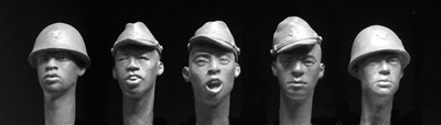 Hornet Heads HAH05 - Imperial Japanese Army and Navy Heads WWII