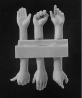 Hornet Heads HANDS03 - 3 Right, 3 Left Hands for 1/35 scale figures
