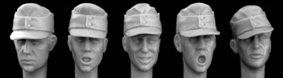 Hornet Heads HGH01 - Heads Wearing German M1943 Caps