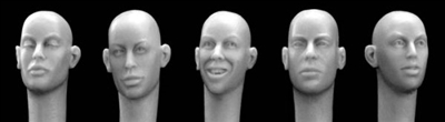 Hornet Heads HH10 - Female Heads (without hair)