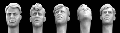 Hornet Heads HH22 - Heads with 1940s Style Haircuts