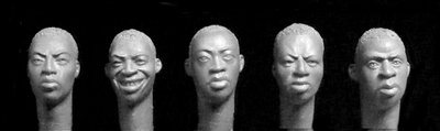 Hornet Heads HH45 - Sub Saharan African Heads