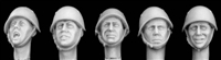 Hornet Heads HIH01 - Heads Wearing WW2 Italian Helmets